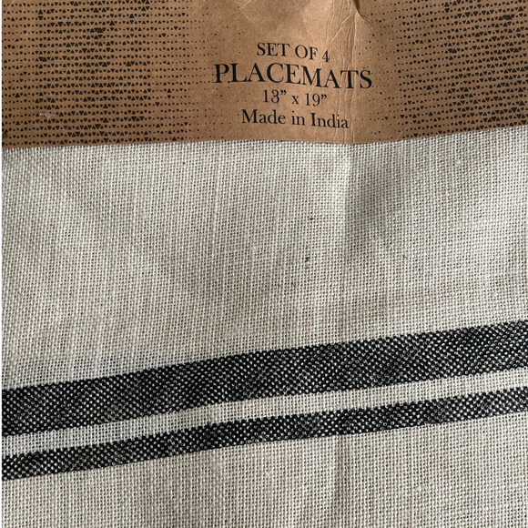 NWOT 8 Woven Made in India Placemats - Picture 4 of 4
